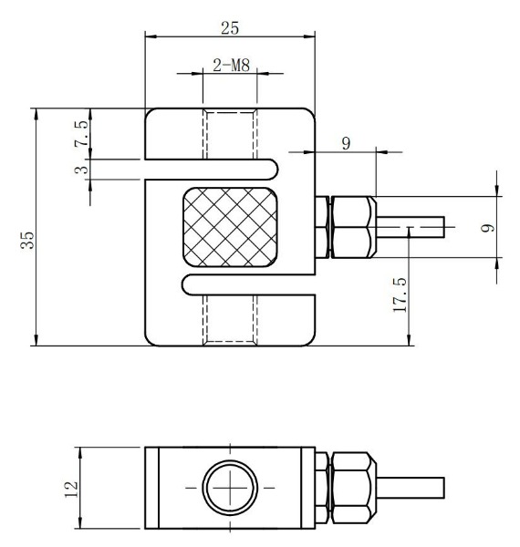 S Type force sensor